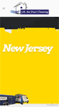Mobile Screenshot of jrairductcleaning.com